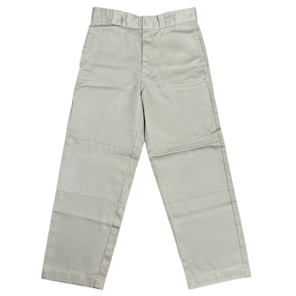 Dickie's Boy’s Casual Solid Skinny Fit Khaki Adjustable Utility Pants